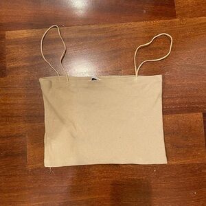 Zara Tan Camisole Top